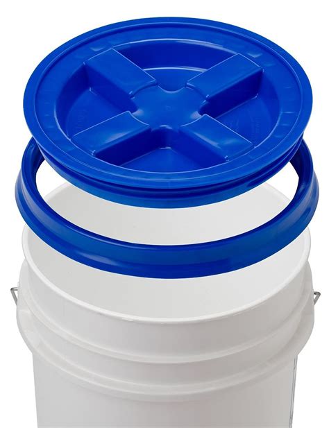 Buy Gamma Seal Lid With 5 Gallon White Bucket 90 Mil Bpa Free Food