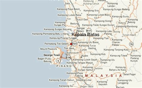 O tempo em kepala batas. Kepala Batas Location Guide