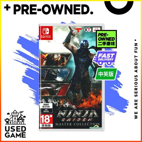 Ps4 Nintendo Switch Ninja Gaiden Master Collection Engchi
