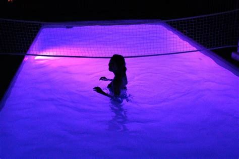 Led Lights In Pool For Pool Party Purple Vibe Neon Purple Purple Rain
