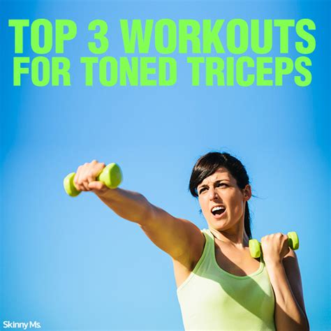 Top 3 Workouts For Toned Triceps