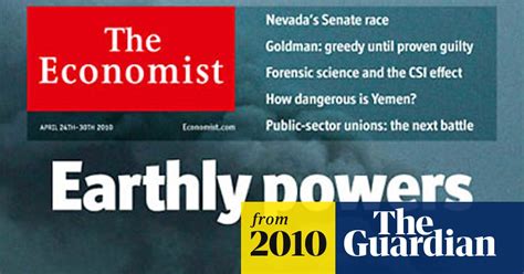 The Economist Backs The Conservatives Media The Guardian