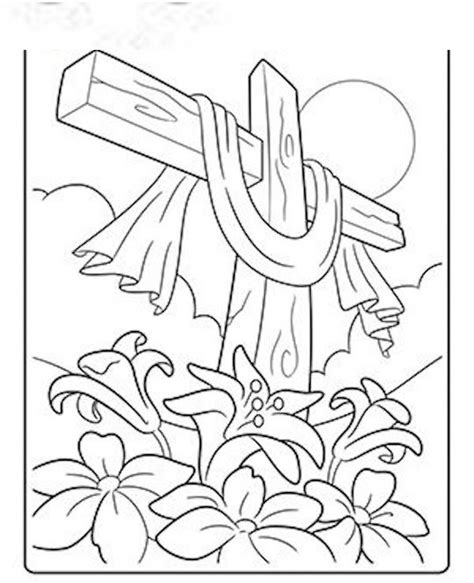 Happy religious easter coloring sheet. Religious Easter Coloring Pages And Other Themed Coloring ...