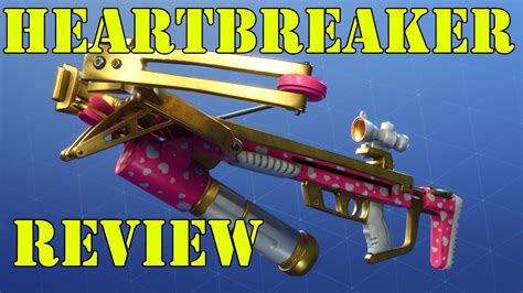 Fortnite Heartbreaker Crossbow Review Youtube
