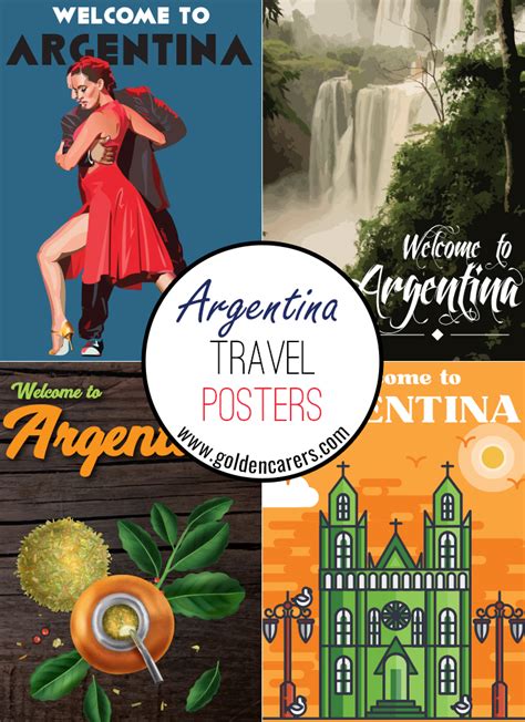 Argentina Travel Posters