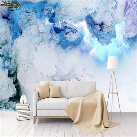 Beibehang Tank Through Photo Mural Wallpapers For Living Room Murals