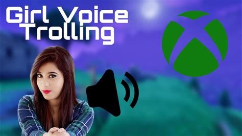 Girl Voice Trolling In Xbox Party Part One Youtube