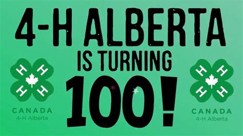 4 H Alberta Centennial Launch Youtube