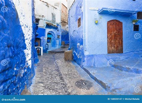 Traditional Typical Moroccan Architectural Details In Chefchaouen