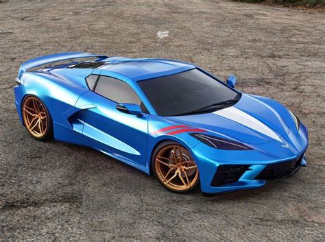 Abimelec Designs Grand Sport Corvette C8 Render Corvette Grand