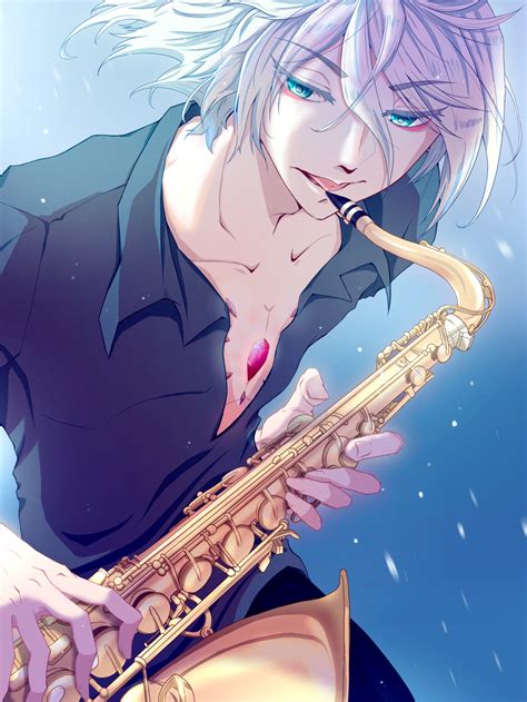 Saxophone Strumenti Musicali Zerochan Anime Image Board
