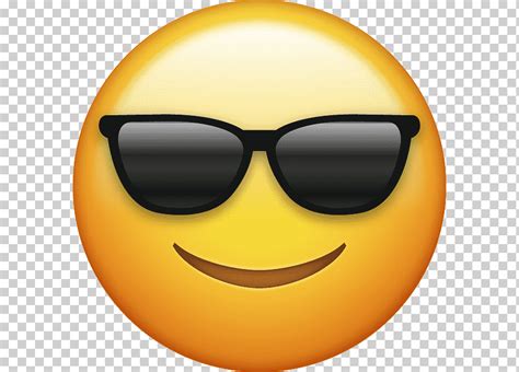 Emoticono Gafas De Sol Emoji De Whatsapp Con Las Gafas De Sol Para