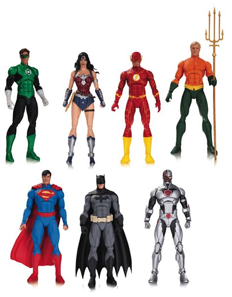 Justice League Of America Action Figures By Dc Collectibles