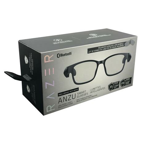 Razer Anzu Smart Glasses Rectangle Design Size S M Bluetooth Audio Glasses Shopee