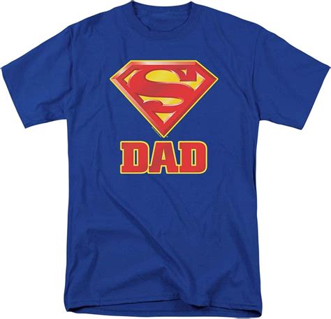 Popfunk Superman Superdad Super Dad Logo T Shirt Für Vatertag