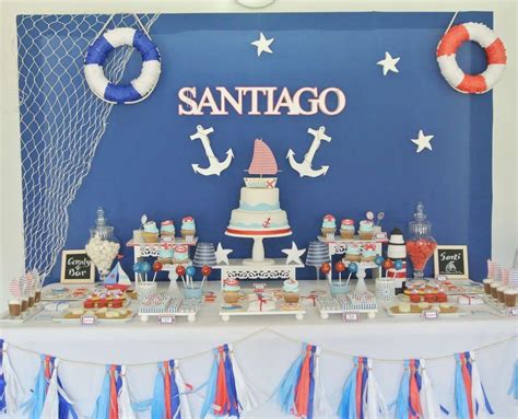 Nautical Birthday Party Ideas Fiesta Marinera Cumpleaños Marinero