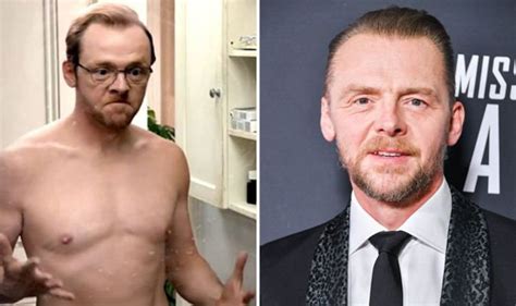 Simon Pegg Shares Extreme Body Transformation For New Thriller Films