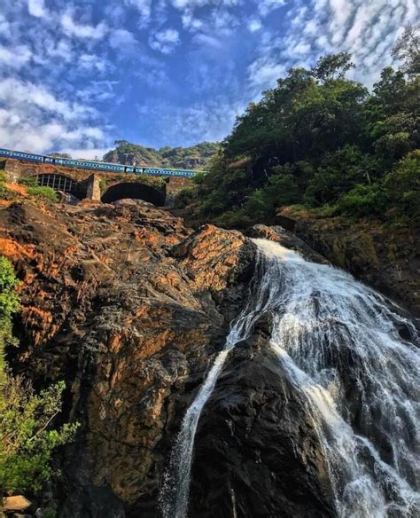 Dudhsagar Falls Visit 2018 Dudhsagar Falls Safari Tours In Goa