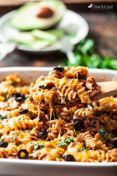 The recipe suggests using a mixture of pork and turkey, but you can use all ground turkey for flavorful — and healthier — results. 21 Ground Turkey Pasta Recipes You Should Definitely Try