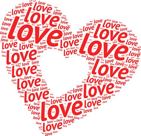 Coração Amor Vector Gráfico Vetorial Grátis No Pixabay