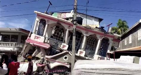 Major 72 Magnitude Earthquake Shocks Haiti Tsunami Alert Issued
