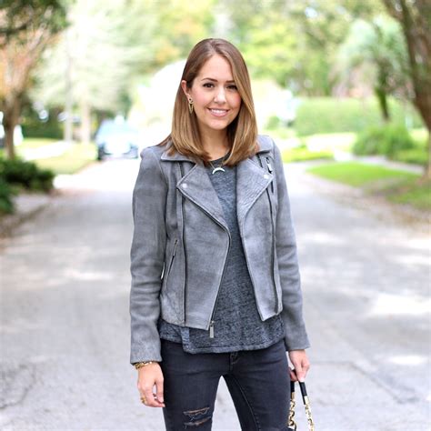 Todays Everyday Fashion Gray Leather Jacket — Js Everyday Fashion