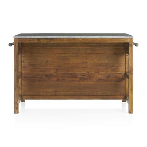 Shop Bluestone Reclaimed Wood Large Kitchen Island Hand Assembled With