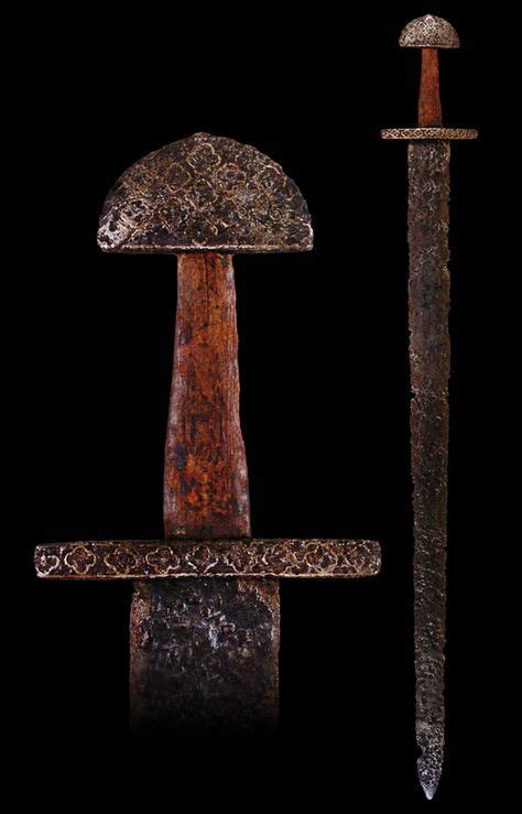 A Rare Viking Sword 10th11th Century In Excavated Condition With