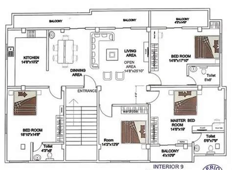 Floor Plan Drawings With Dimensions In Autocad Tutorial Pics