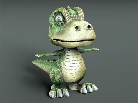 dinosaur reference for 3d model