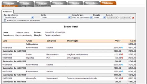 Planilha De Movimento De Caixa Diario Simples