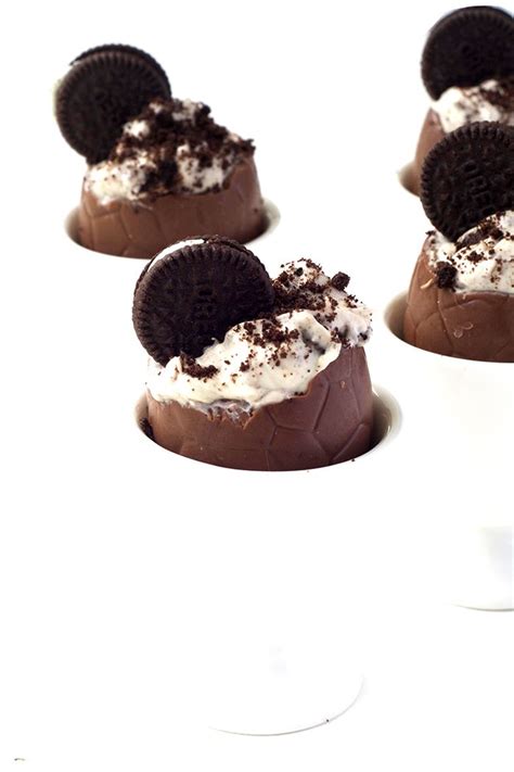 Serve easter eggs filled with chocolate ganache on easter sunday as a dessert, you will really impress your guests! Oreo Cookies And Cream Filled Easter Eggs | Recipe | Fun ...