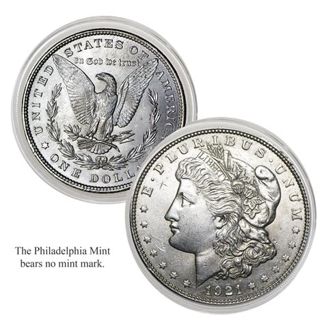 1921 Morgan Silver Dollar Philadelphia Mint Circulated