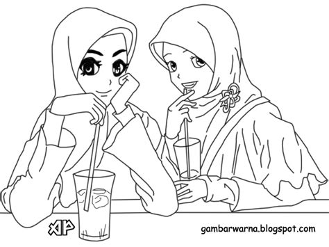28 gambar kartun anak tk kumpulan gambar mewarnai spongebob untuk anak download gambar kartun anak kartun gambar dan anak buku mewarnai kartun spongebob. Kartun Hijab Mewarnai - Baju Muslim