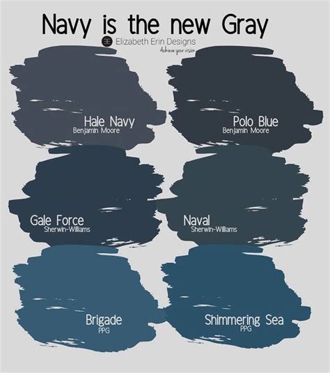 The most important choice for you is to have your contractor purchase the best paint for your project. Navy is back in a BIG way! We curated our favorite navy ...
