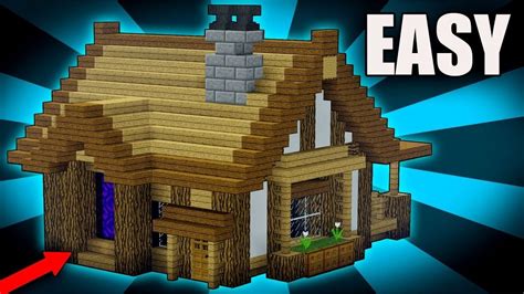 Cool Minecraft Survival House Tutorial - Pin by Shield Slinger on minecraft | Minecraft starter house, Minecraft