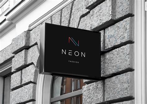 Neon Logo Design On Behance