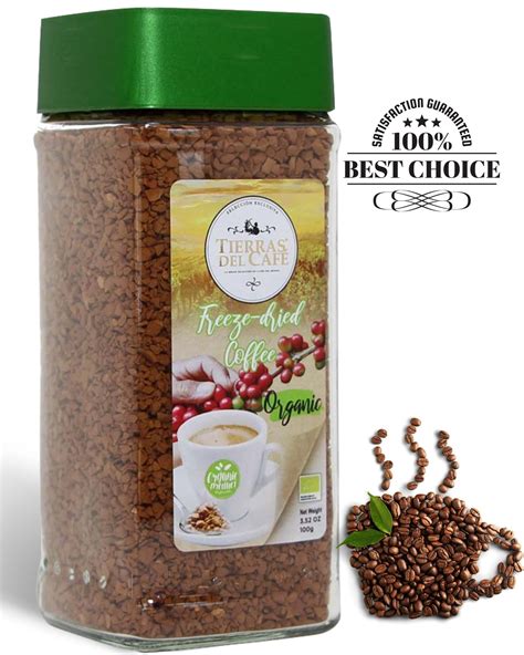 Organic Freeze Dried Instant Coffee Medium Roast Robusta Quality