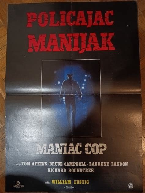 Policajac Manijak Originalni Filmski Plakat