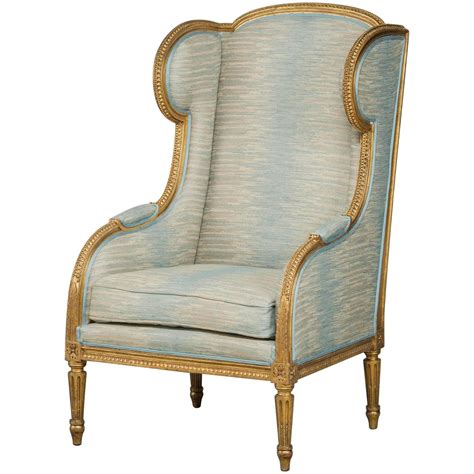 French Napoleon Iii Wingback Chair Circa 1860 1870 For Sale At 1stdibs