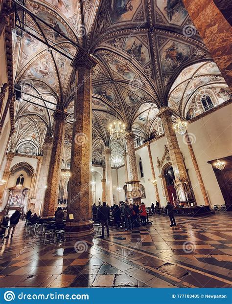 The Interior Design Of The Duomo Di Perugia One Of The Most Beautiful