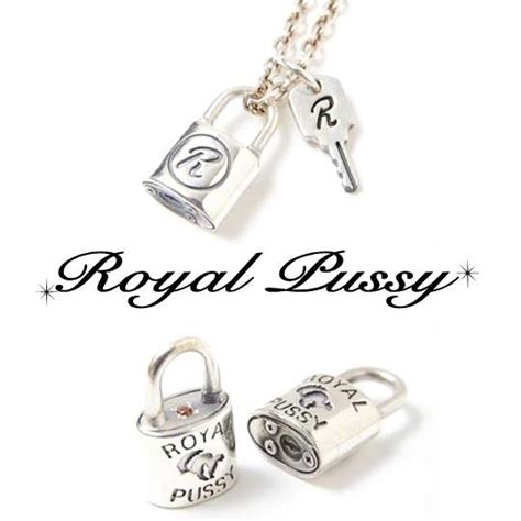 Royal Pussy ロイヤルプッシー「rp Padlock Chain」ネックレス ペンダント 南京錠 パドロック シドネックチェーン