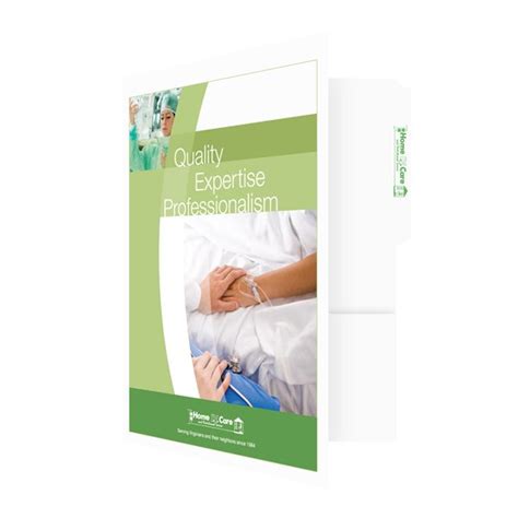 Folder Design Medical File Folders For Home Iv Care