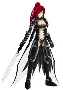 Erza Scarlet Black Wing Armor By Rebitora On Deviantart