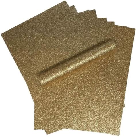 Rose Gold Glitter Card A4 Sparkly Soft Touch Virtually Non Shed 250gsm