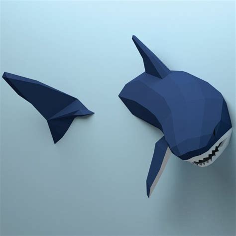 11free Shark Papercraft Aanotherdayy