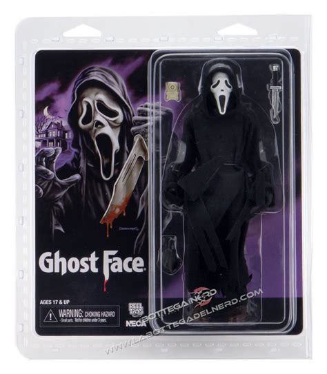 Ghostface Scream Retro Action Figure Ghostface Updated 20cm