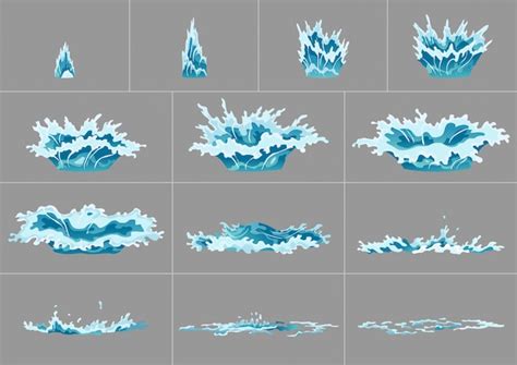 Water Splash Animation Effect Sprite Sheet Of Water Splash Animation My Xxx Hot Girl