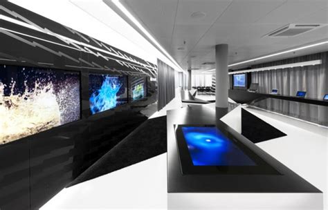 Home design apps are not just for interior design students. Microsoft's Briefing Center in Wallisellen, Switzerland
