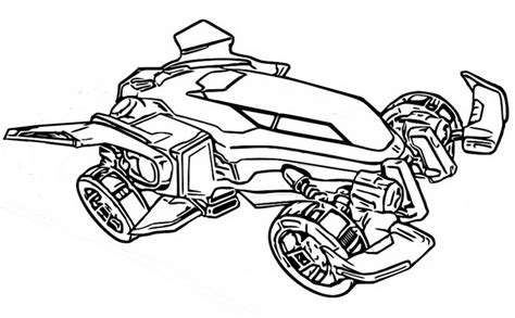 30 Rocket League Coloring Pages  My Modern Wise
